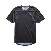Jersey Troy Lee Designs Youth Flowline SS Solid - Black - Genetik Sport